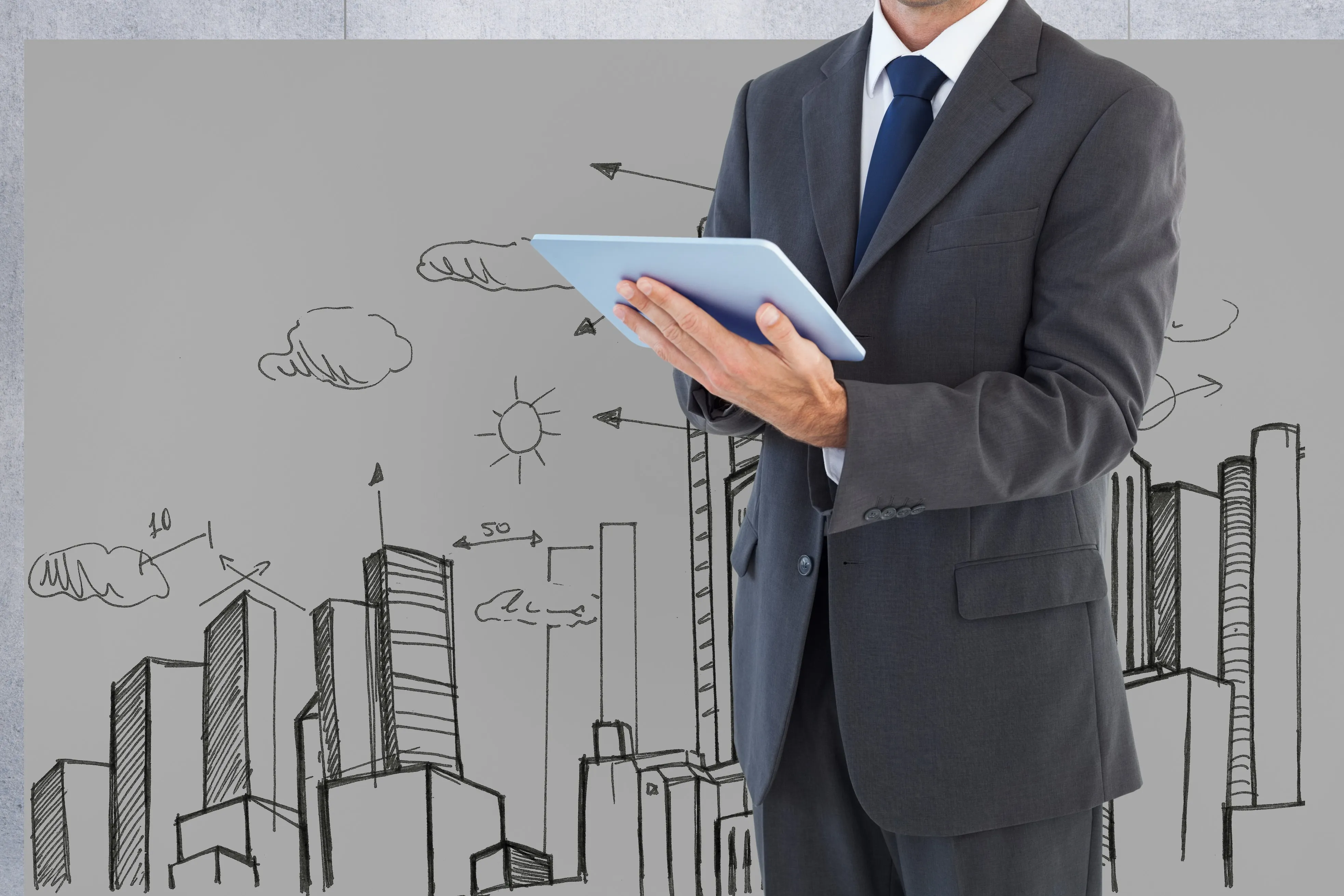 خدمات إدارة مرافق الشركات والمباني التجارية 